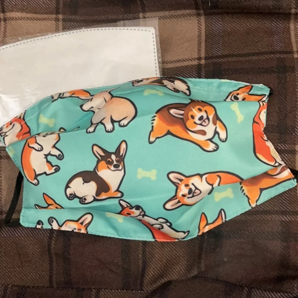 New dog face mask